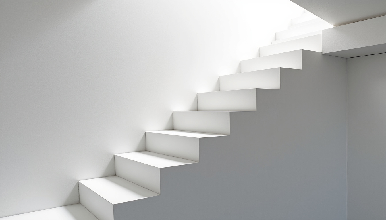 Étude de faisabilité par un technicien pour un monte-escalier à Ambérieux-en-Dombes