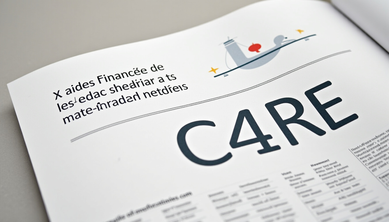 Infographie illustrant les aides financières pour un monte-escalier à Cinq-Mars-la-Pile