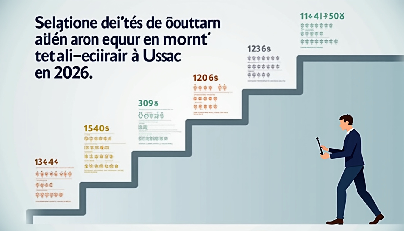Infographie illustrant les aides financières pour un monte-escalier à Ussac en 2026