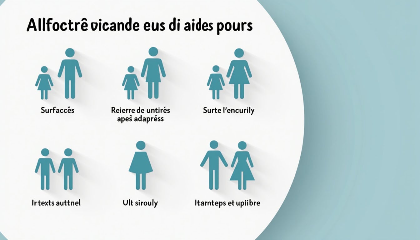 Infographie illustrant les différentes aides financières pour l