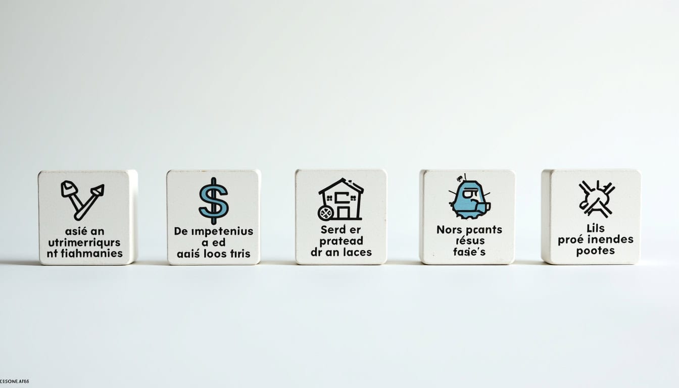 Infographie illustrant les différentes aides financières pour l