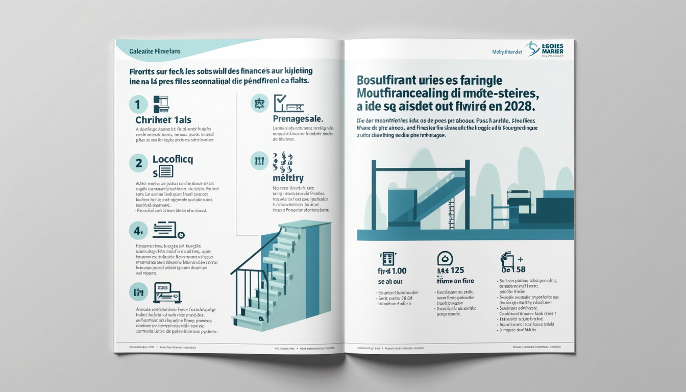 Infographie illustrant les différentes aides financières pour un monte-escalier à Plouguerneau en 2026