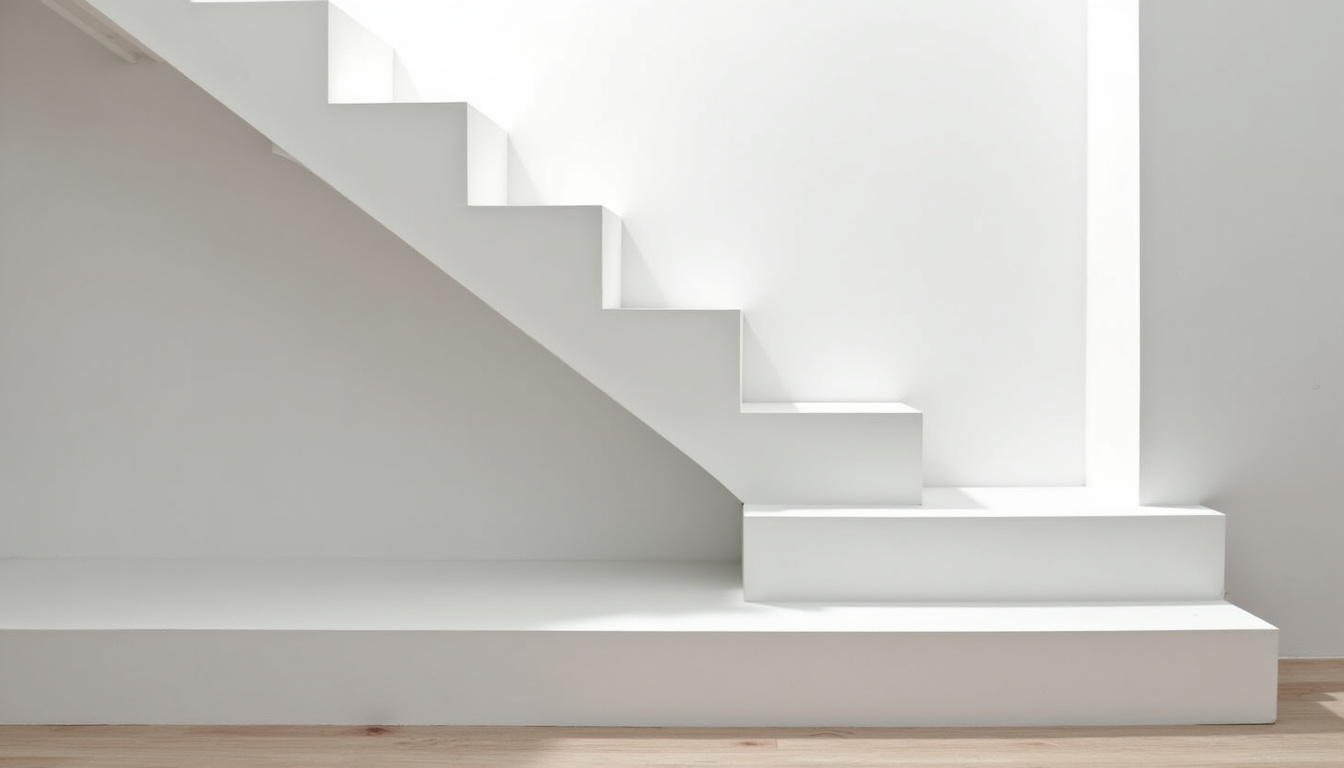 Installation d’un monte-escalier droit dans une maison à L