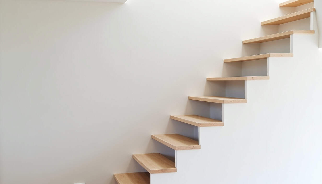 Installation d’un monte-escalier droit dans une maison à Saint-Porchaire