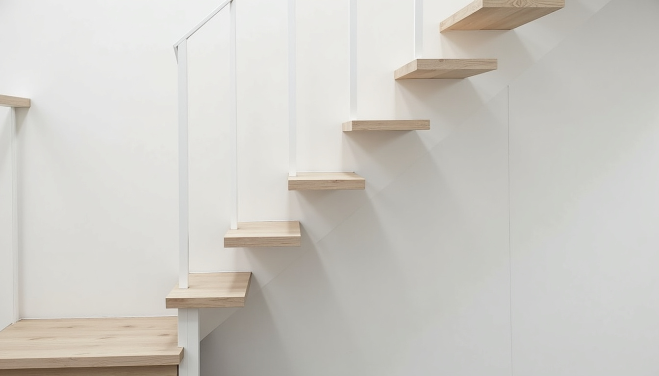 Installation d’un monte-escalier droit sur un escalier sans virage à Usson-du-Poitou