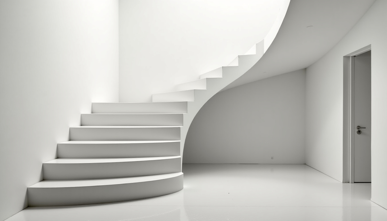 Installation d’un monte-escalier tournant dans un escalier en colimaçon à Nomain