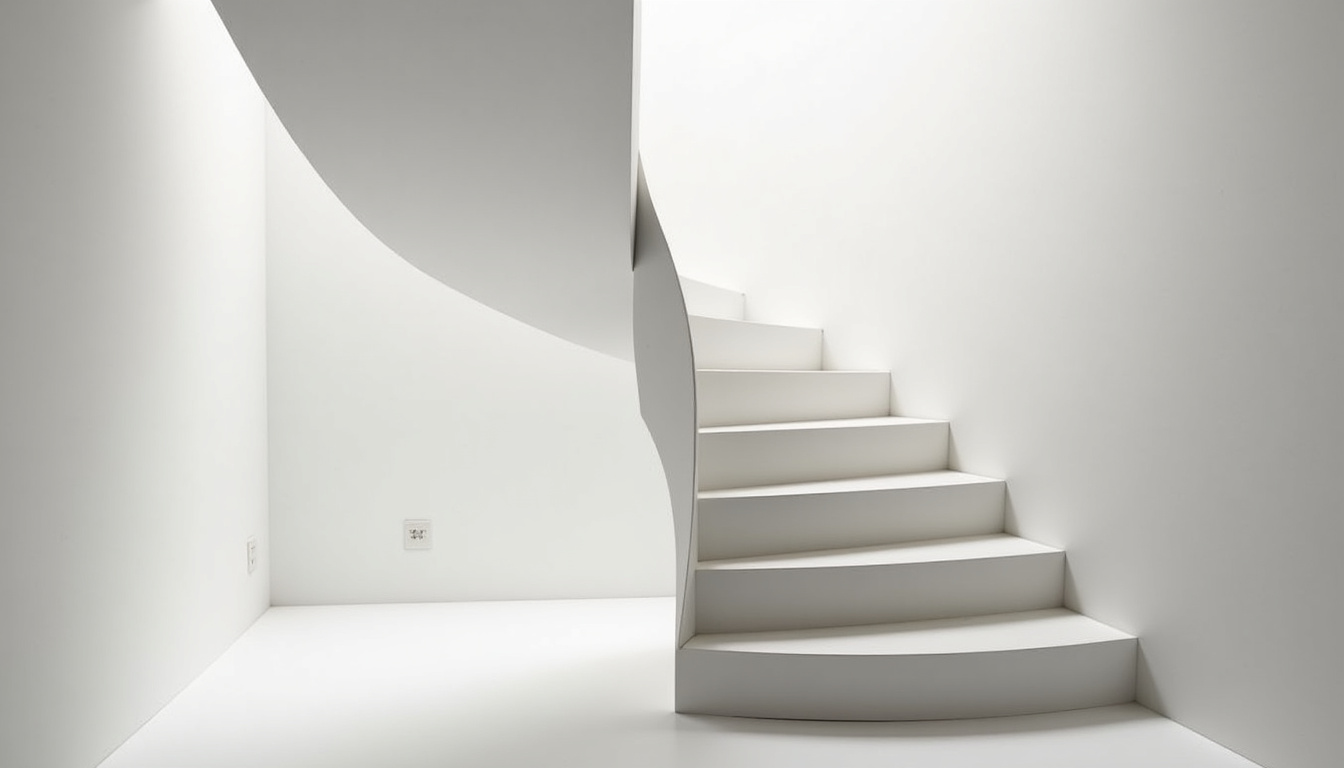 Installation d’un monte-escalier tournant dans une maison à Foug