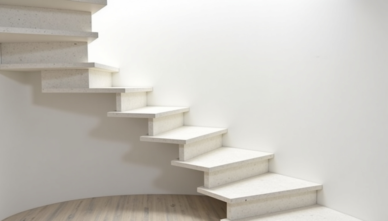 Installation d’un monte-escalier tournant dans une maison à Toulon