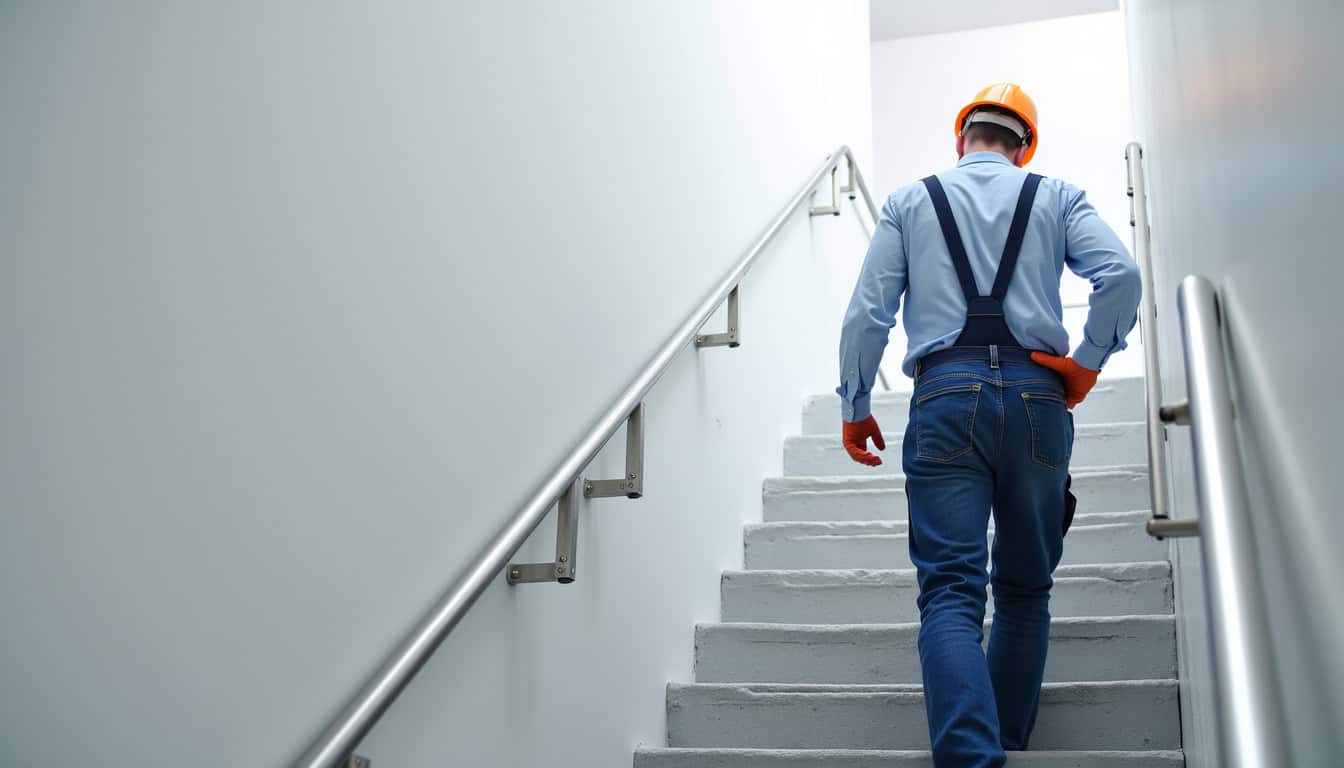 Intervention de maintenance préventive sur un monte-escalier à Saint-Médard-en-Jalles