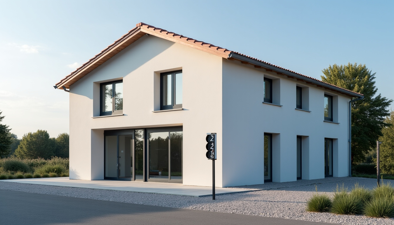 Mairie de Le Pizou avec son panneau indicateur