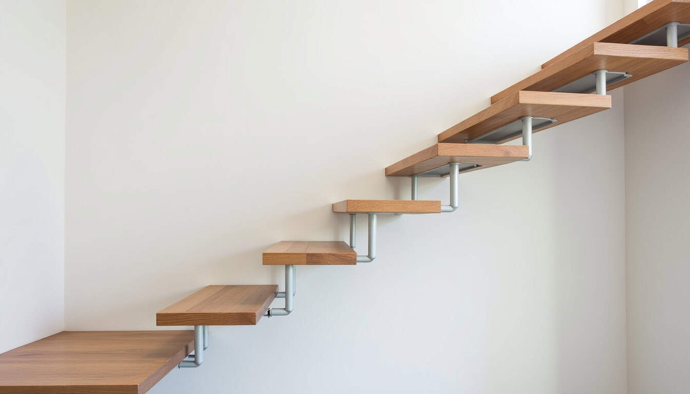Monte escalier à siège installé dans une maison à Ablon-sur-Seine