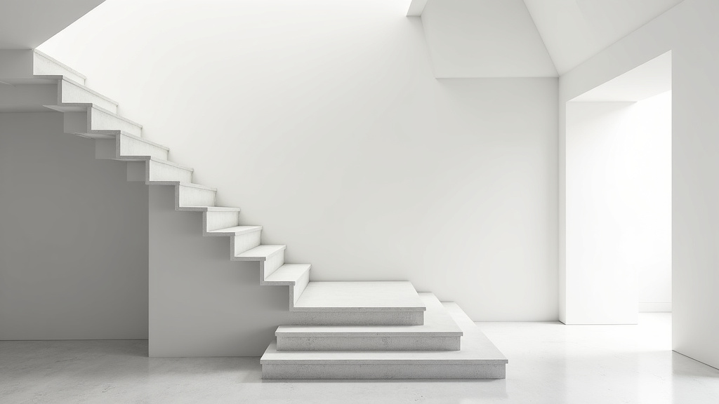 Monte-escalier contemporain installé dans un intérieur lumineux à Courchelettes