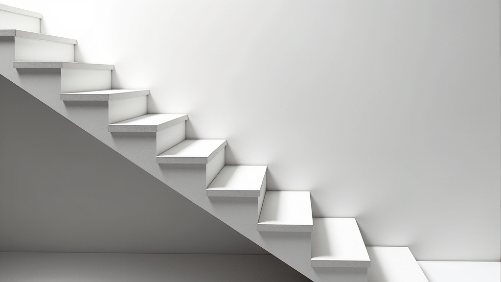 Monte-escalier droit en cours d