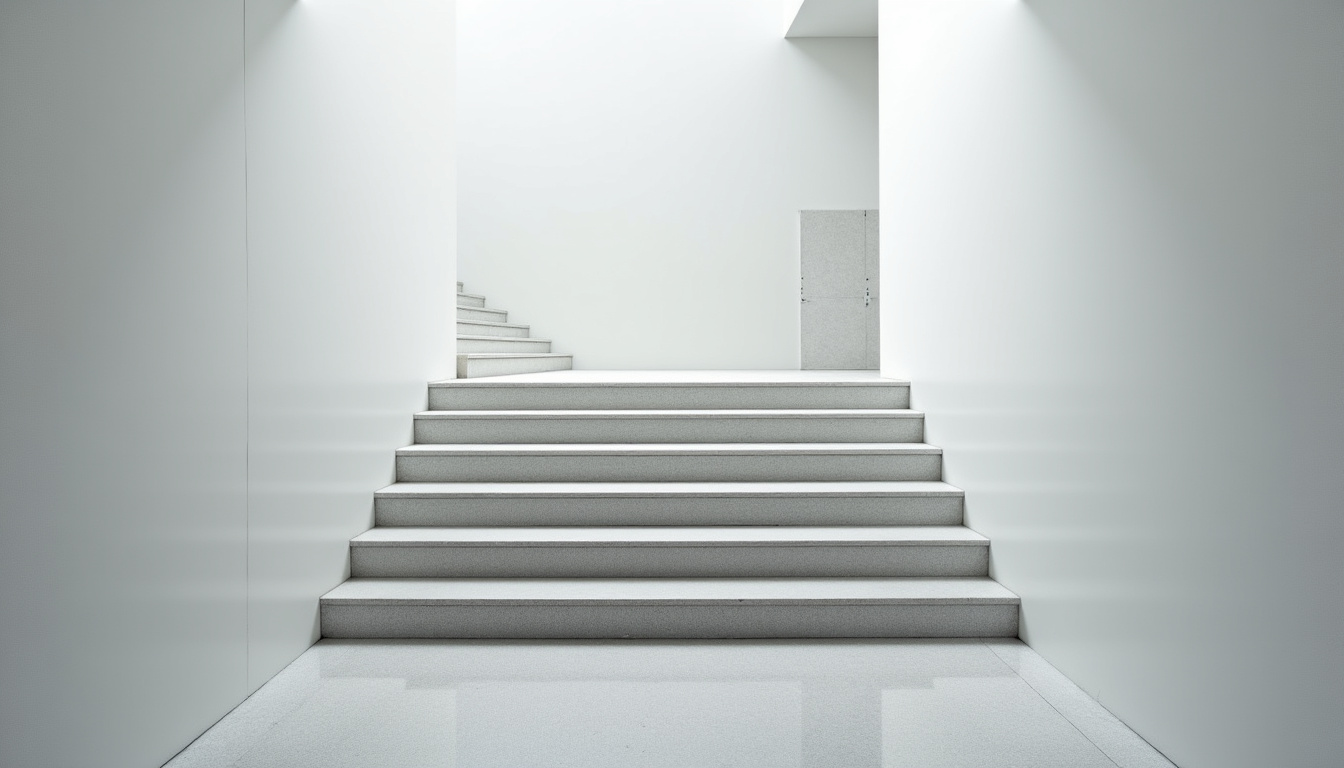 Monte-escalier droit en cours d