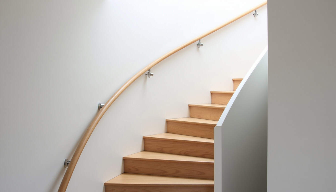 Monte-escalier droit installé dans un escalier intérieur à Le Pontet