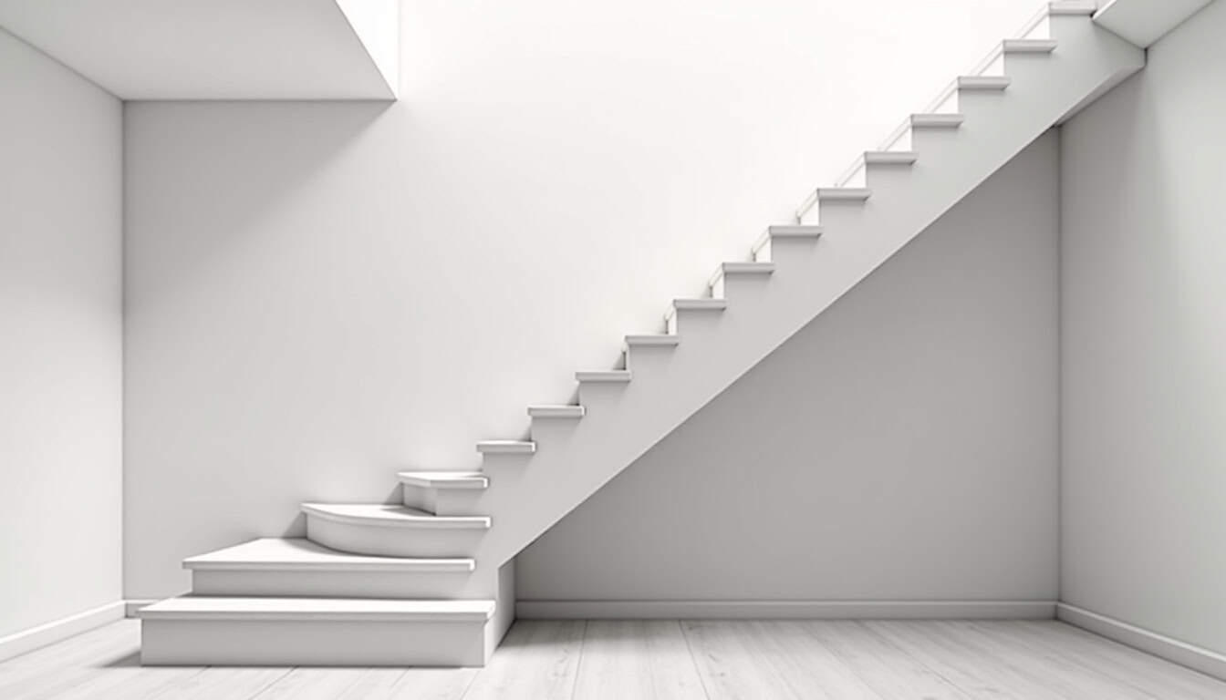 Monte-escalier droit installé dans un salon à Chevigny-Saint-Sauveur