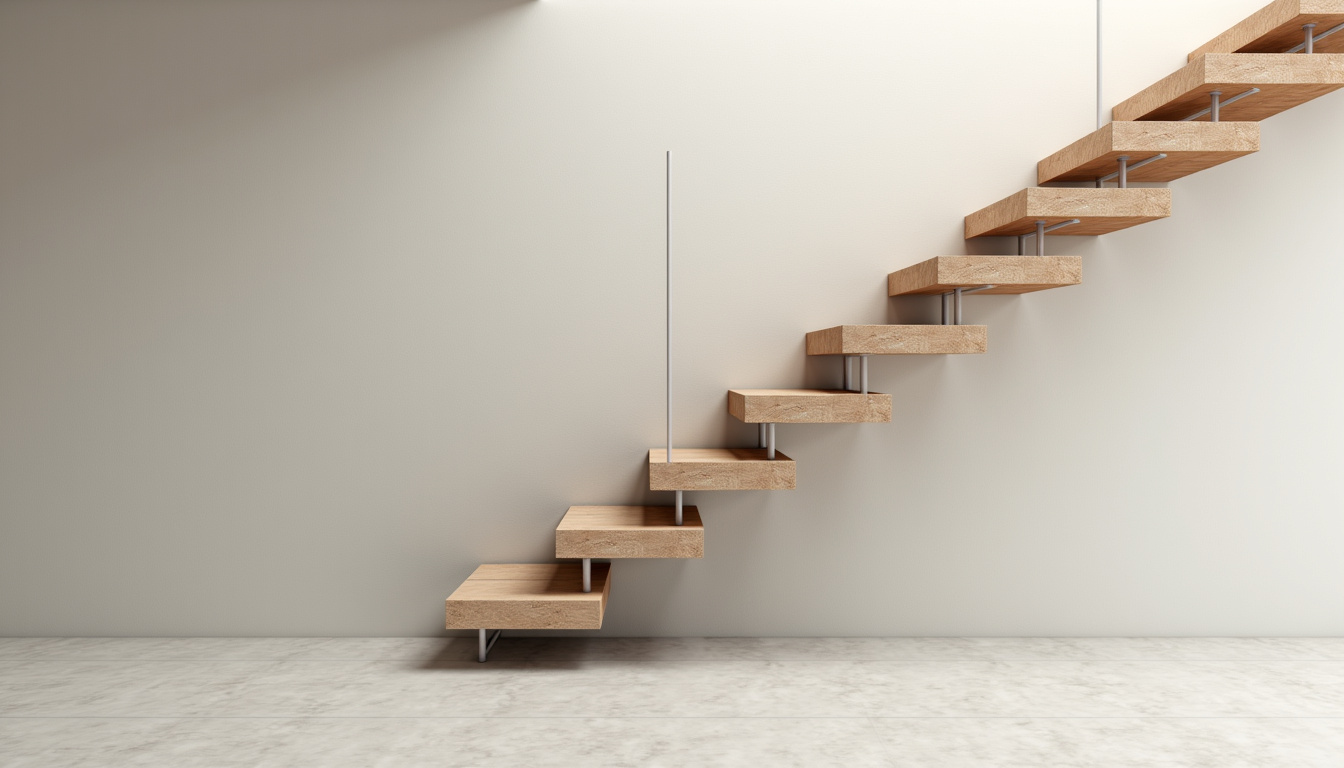 Monte-escalier droit installé dans une habitation traditionnelle à Cussey-sur-l