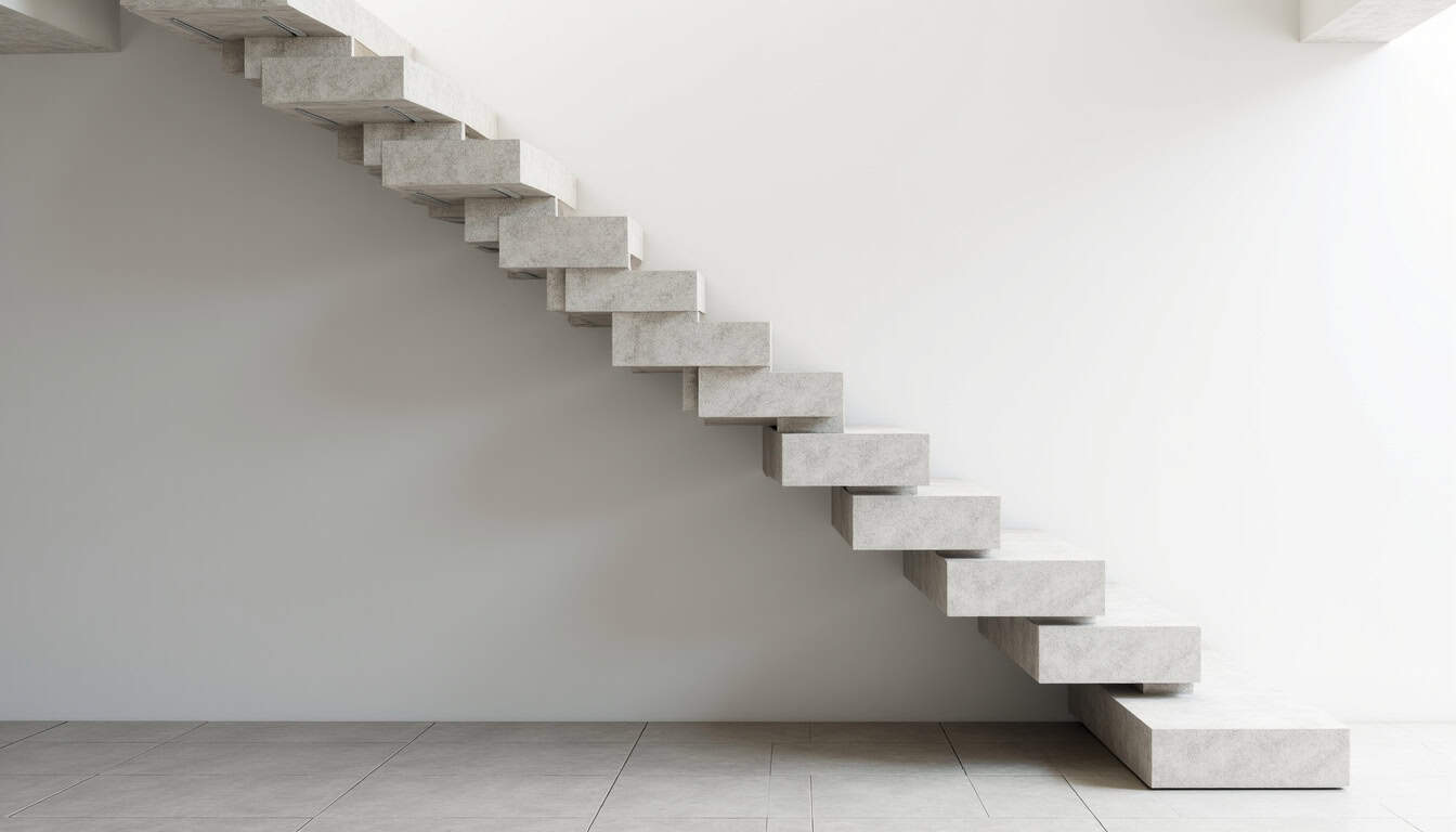 Monte-escalier droit installé dans une maison à Chassenard, escalier en ligne droite sans virage