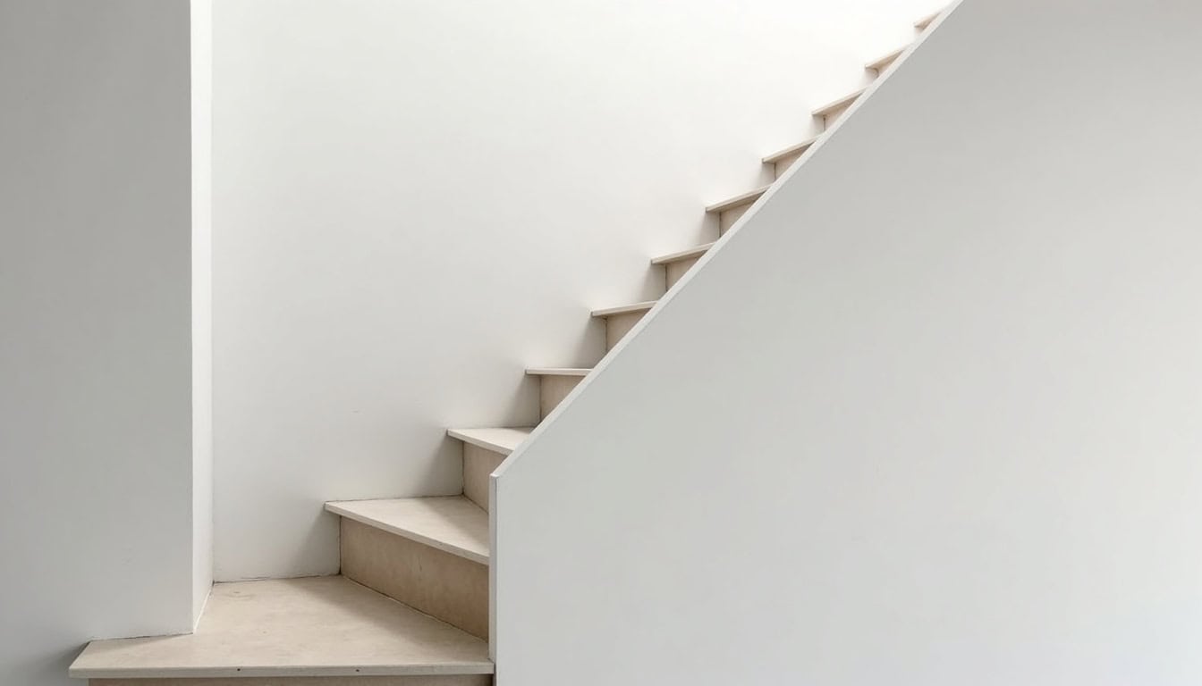 Monte-escalier droit installé dans une maison à Coulans-sur-Gée, escalier droit sans virage