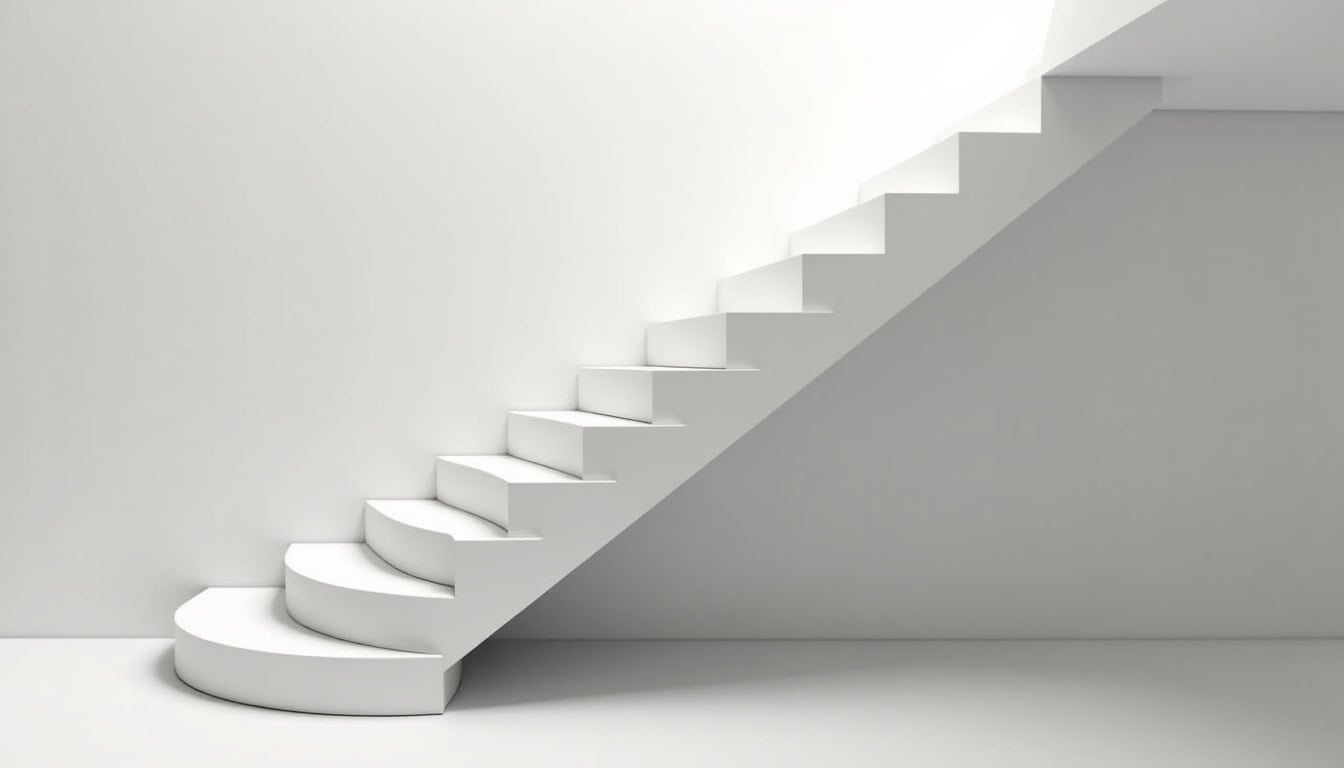 Monte-escalier droit installé dans une maison à La Mulatière