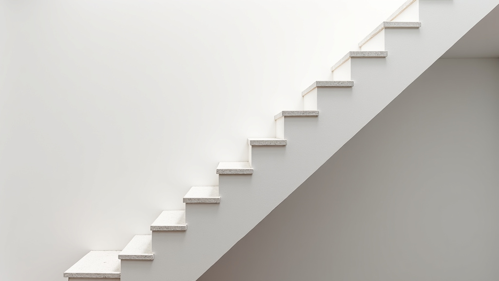 Monte-escalier droit installé dans une maison à Mellac, sur un escalier rectiligne