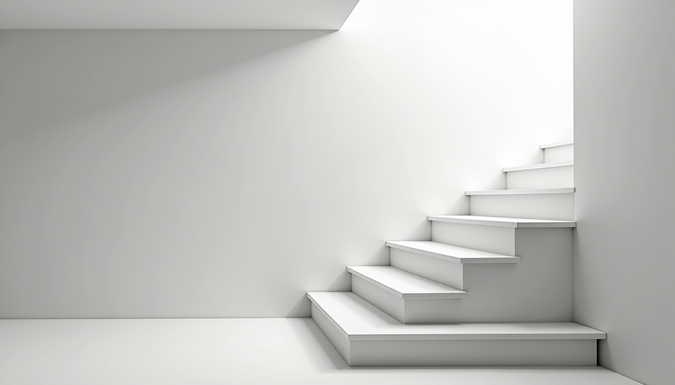 Monte-escalier droit installé dans une maison à Mesquer, escalier droit sans virage