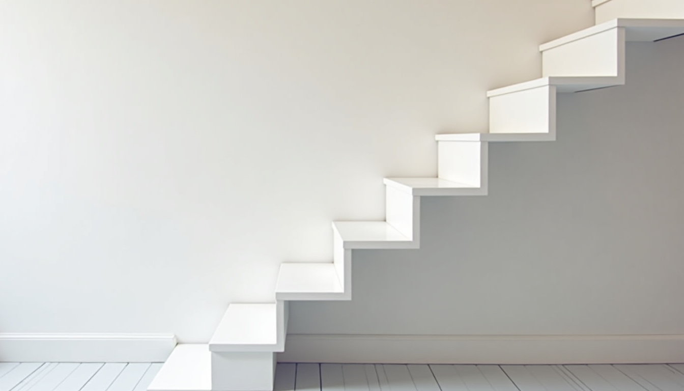 Monte-escalier droit installé dans une maison à Puttelange-aux-Lacs