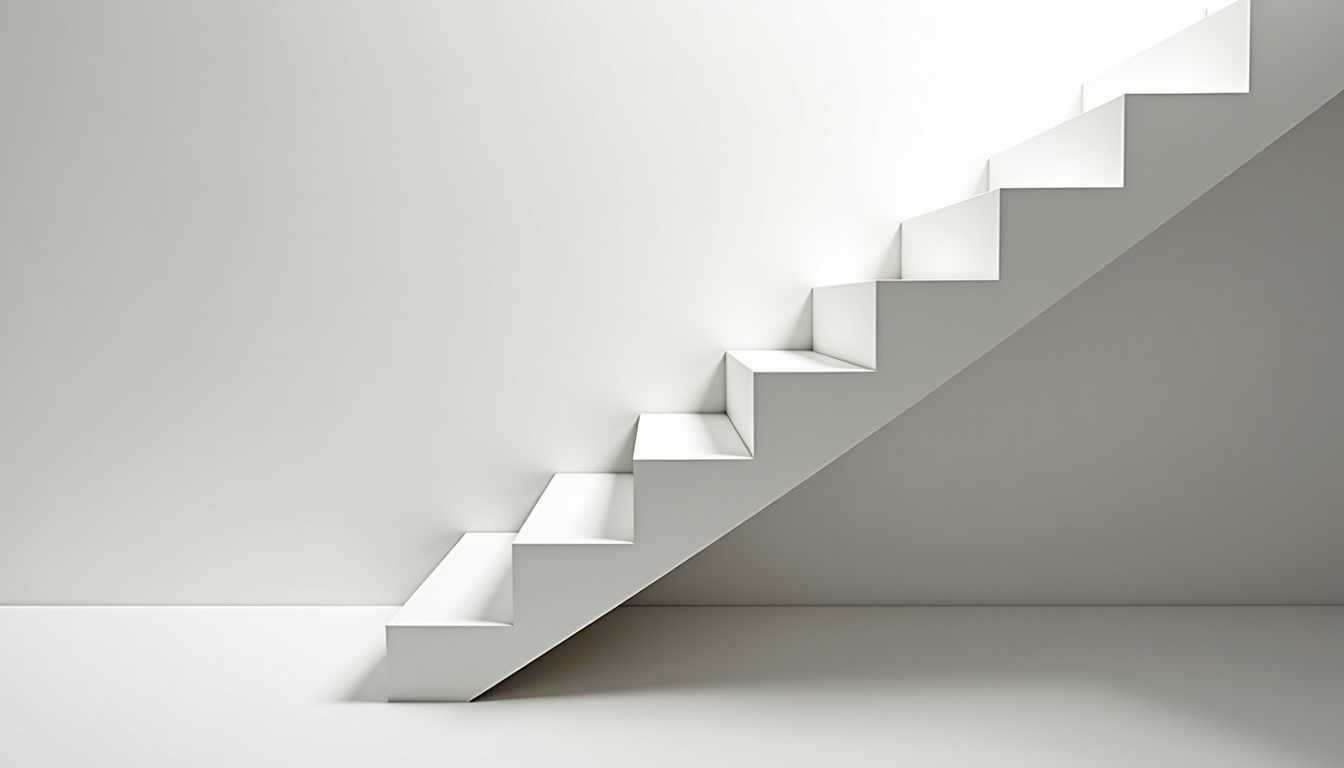 Monte-escalier droit installé dans une maison à Saint-Martin-la-Plaine