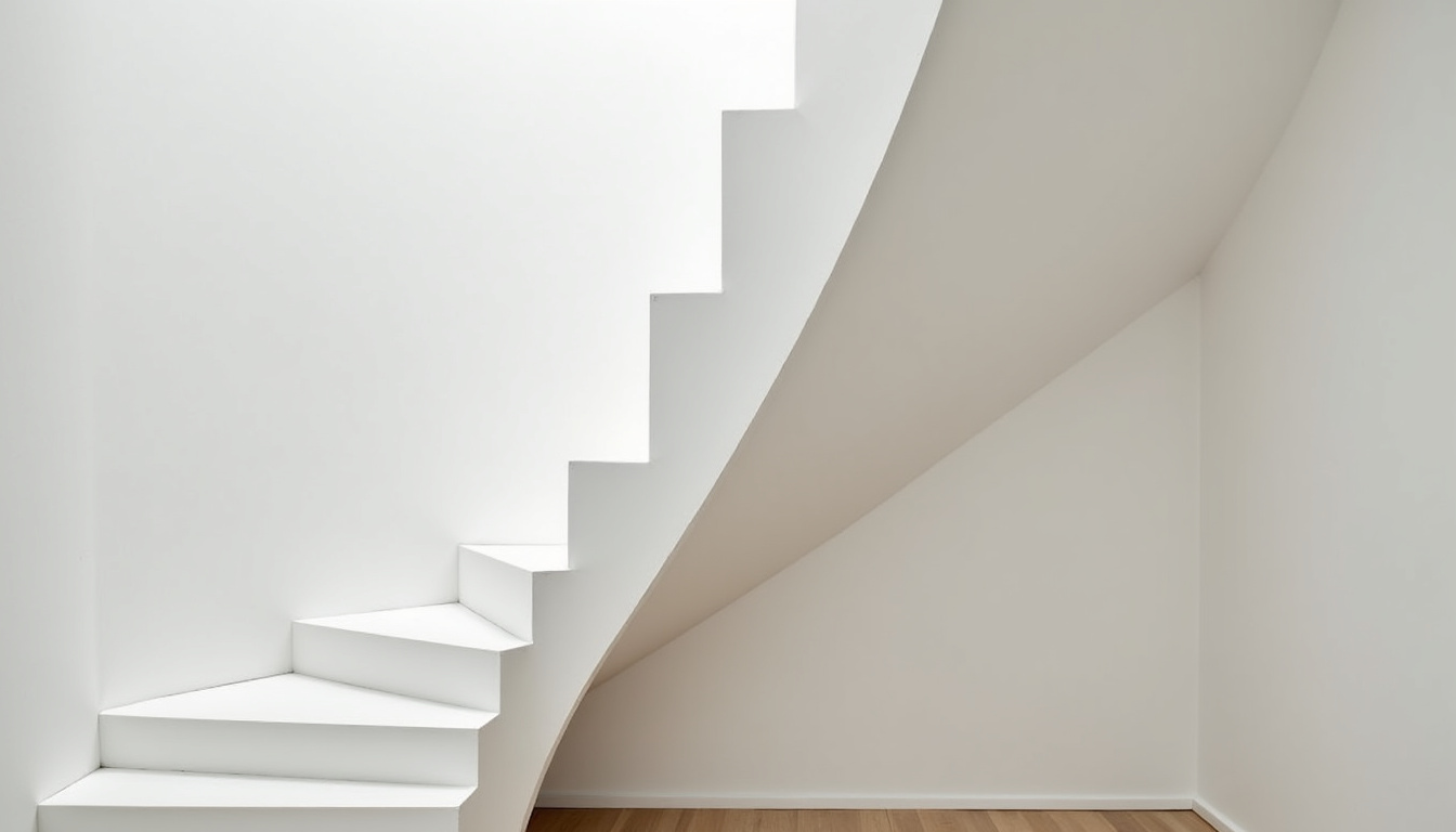 Monte-escalier droit installé dans une maison à Trégueux