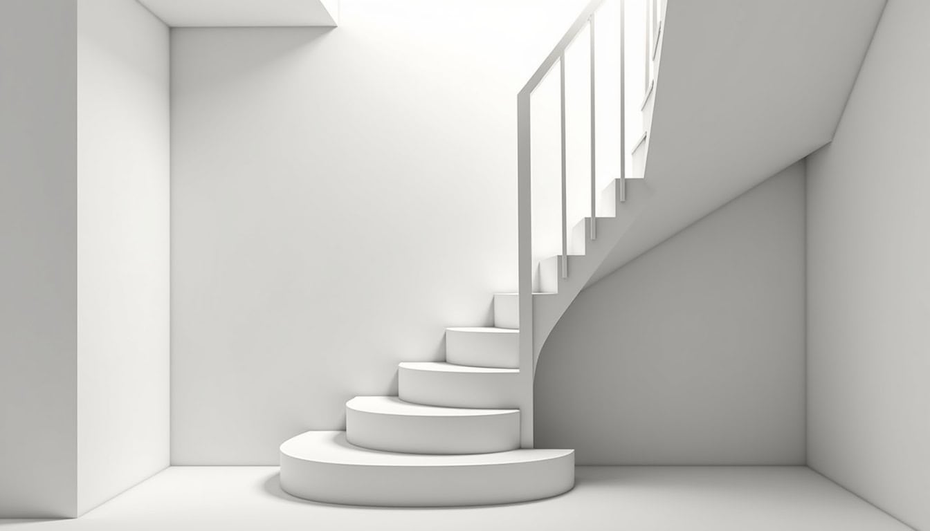 Monte-escalier droit installé dans une maison à Valmont, vue d