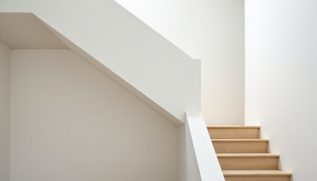 Monte-escalier droit installé dans une maison à Yvetot-Bocage