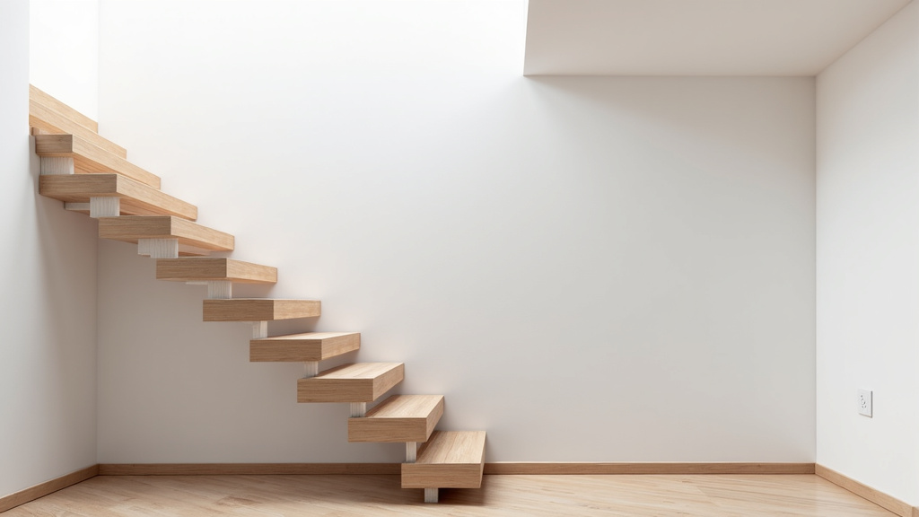 Monte-escalier droit installé dans une maison traditionnelle à Rhinau