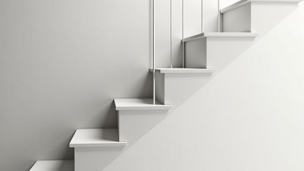 Monte-escalier droit installé sur un escalier classique à Rugles