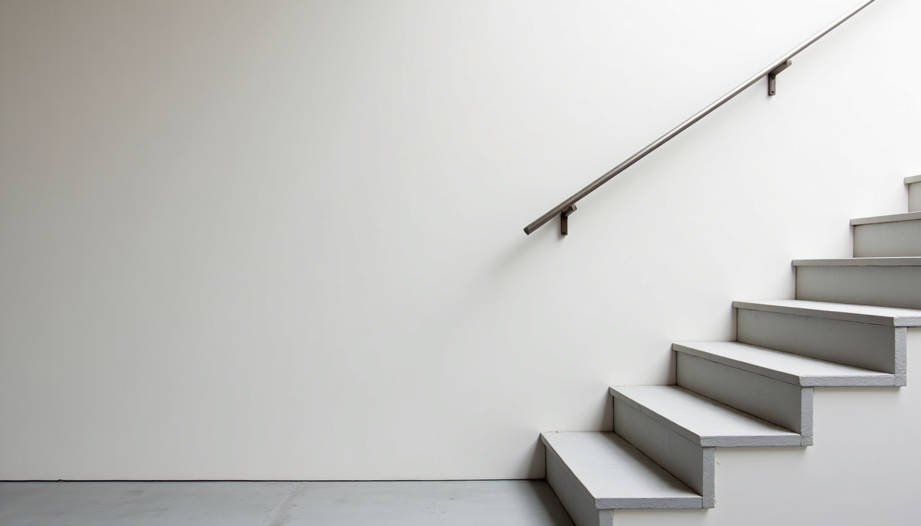 Monte-escalier droit installé sur un escalier droit à Chauvé