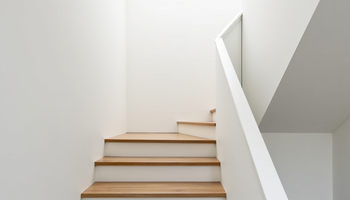 Monte-escalier droit installé sur un escalier intérieur à Corny-sur-Moselle