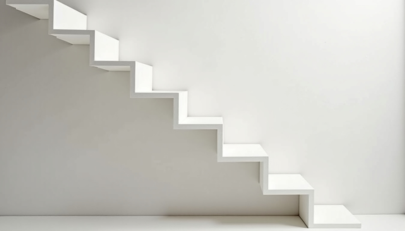 Monte-escalier droit installé sur un escalier simple à Brioux-sur-Boutonne