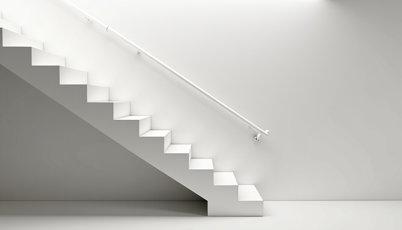 Monte-escalier droit installé sur un escalier simple sans virage à Cadaujac