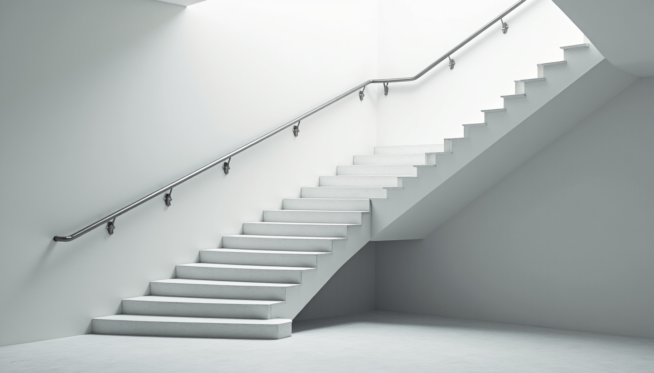 Monte-escalier en cours d