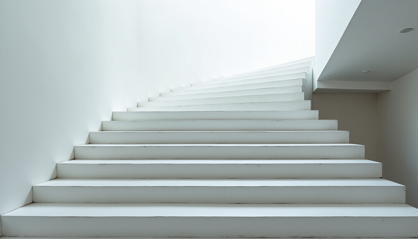 Monte-escalier en cours d