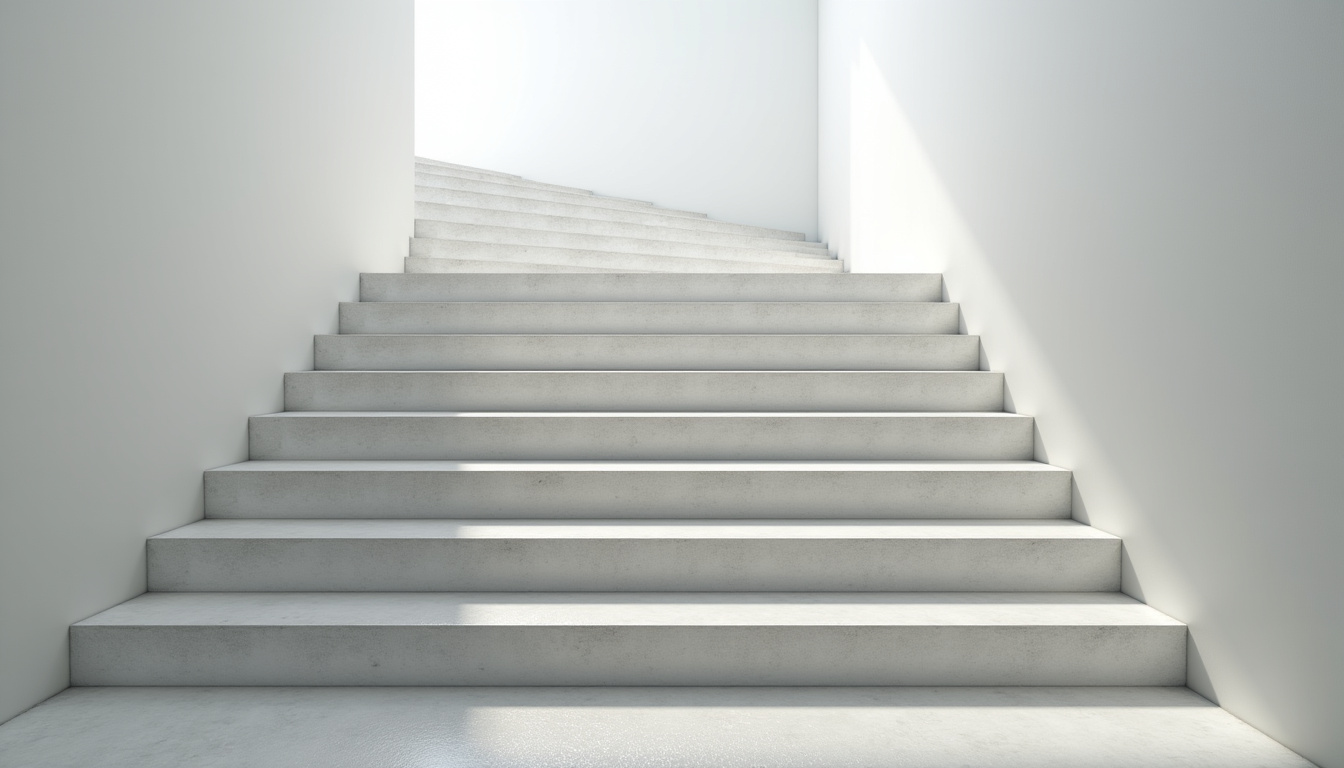 Monte-escalier en cours d