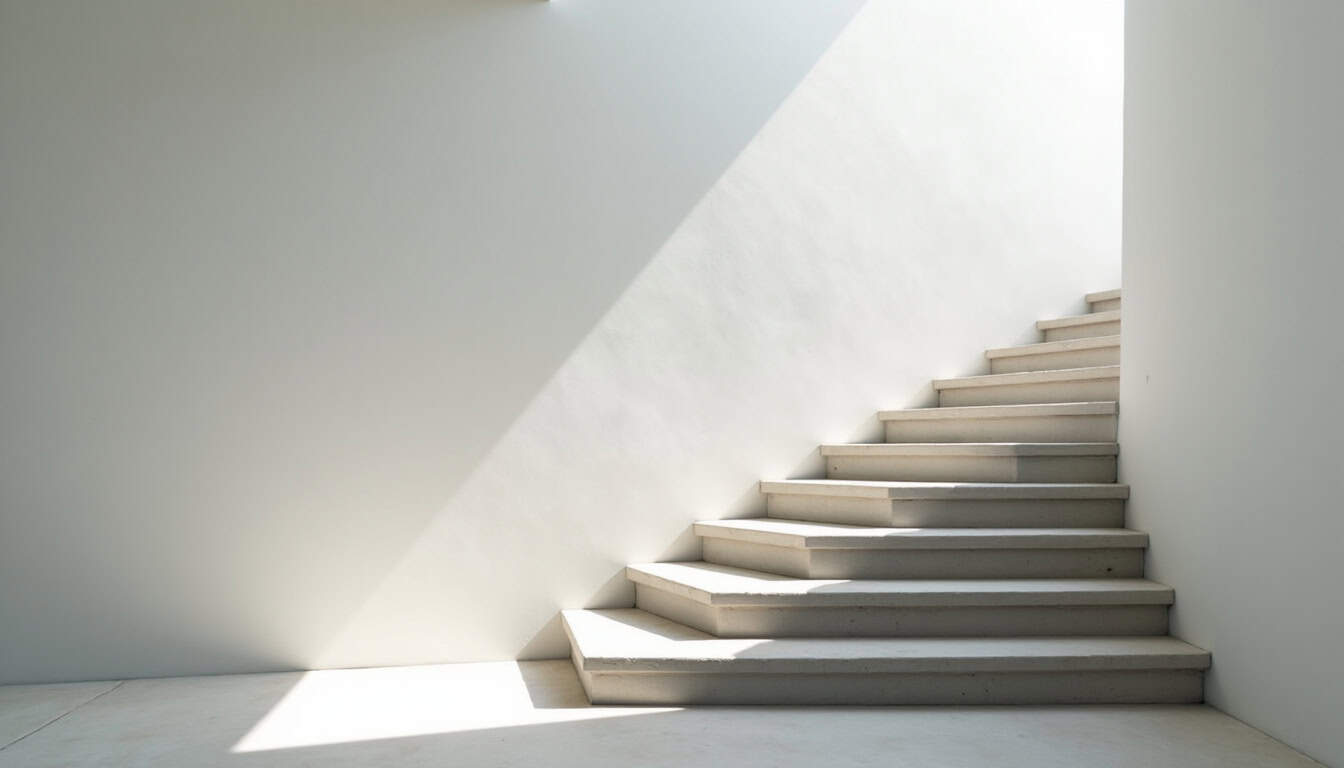 Monte-escalier en fonctionnement dans une maison à Trèbes