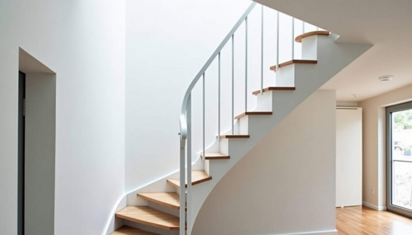 Monte-escalier entièrement installé dans une maison de Saint-Maur-des-Fossés, en fonctionnement