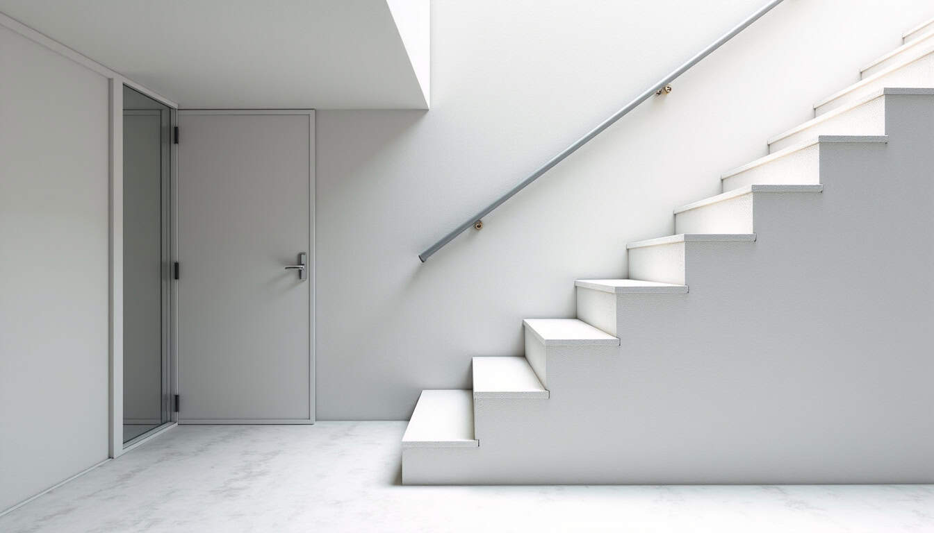 Monte-escalier extérieur installé à l