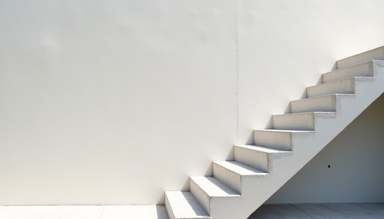 Monte-escalier extérieur installé dans une maison bretonne à La Dominelais