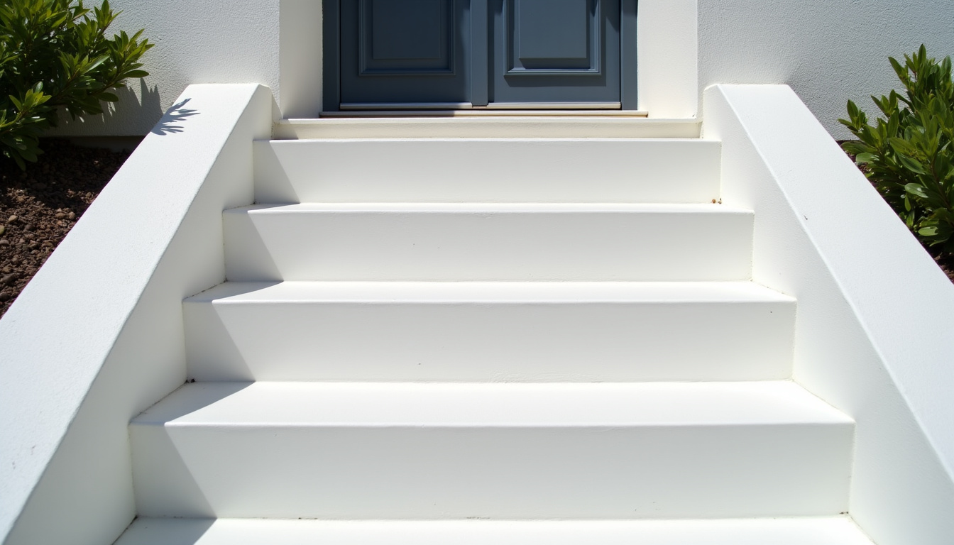 Monte-escalier extérieur installé devant une maison à Allex, résistant aux intempéries