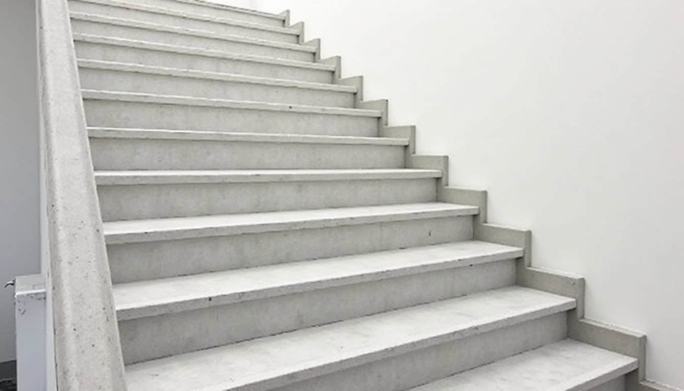 Monte-escalier extérieur installé sur un escalier extérieur à Mions, protégé par un capot