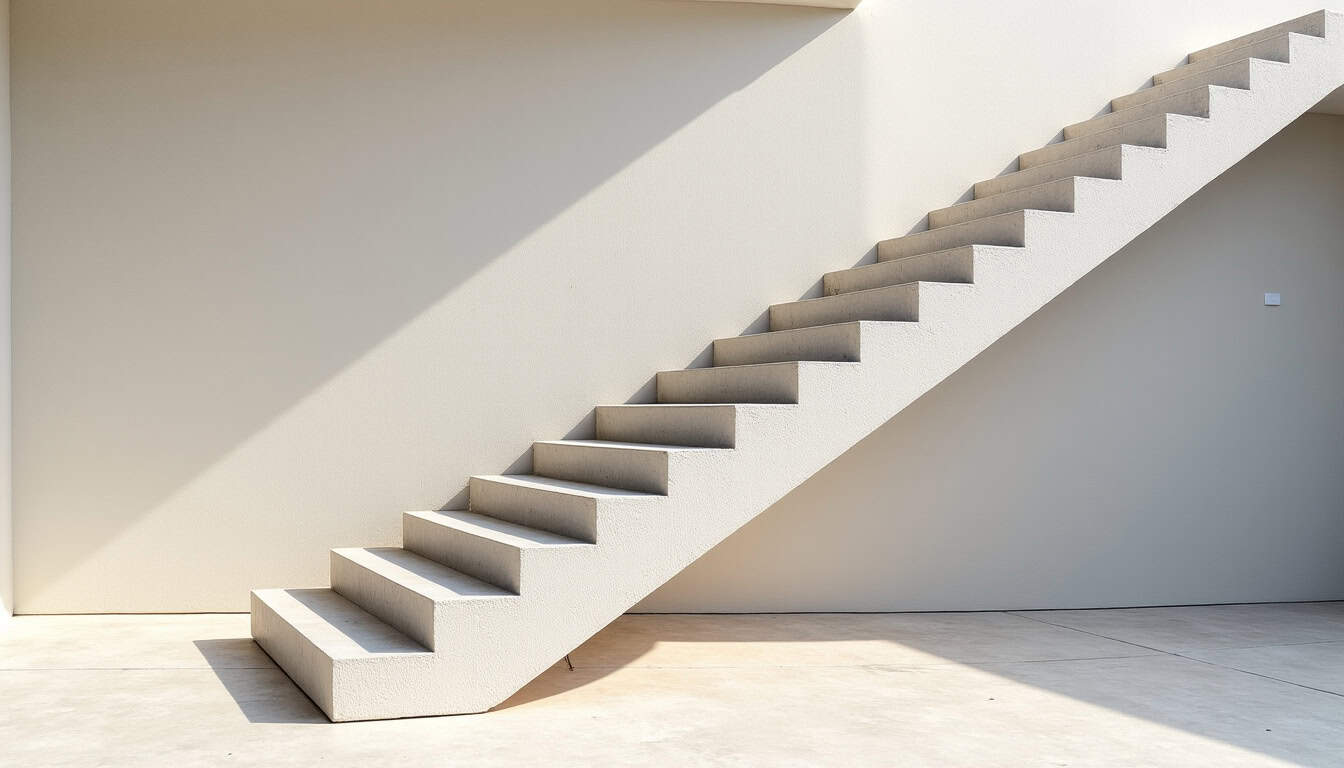 Monte-escalier extérieur installé sur un perron à Châteauneuf-sur-Loire