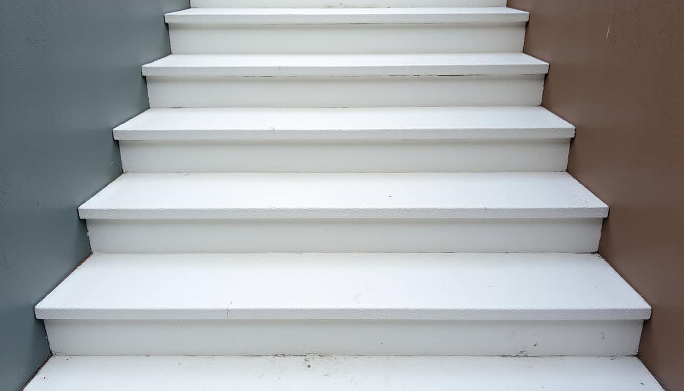 Monte-escalier extérieur résistant aux intempéries installé à Collonges-au-Mont-d