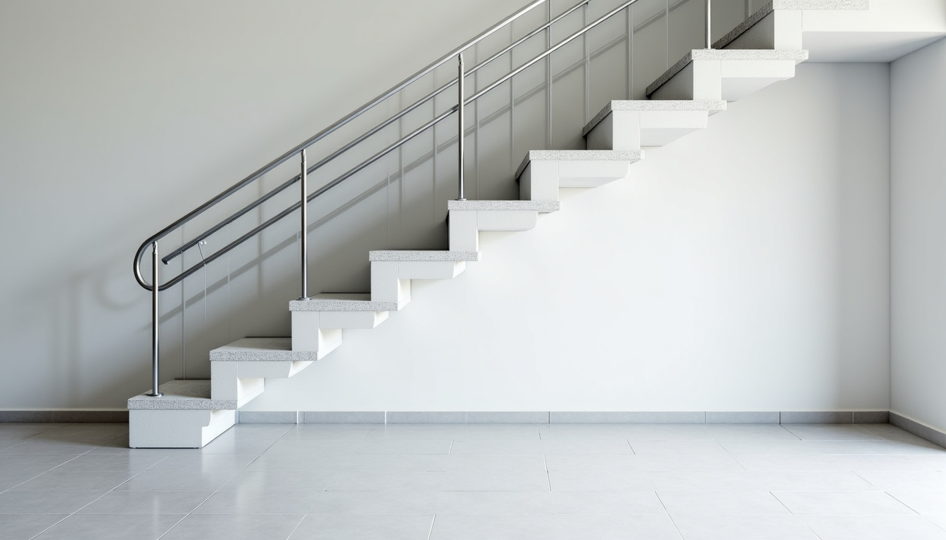 Monte-escalier extérieur résistant aux intempéries installé à Solesmes