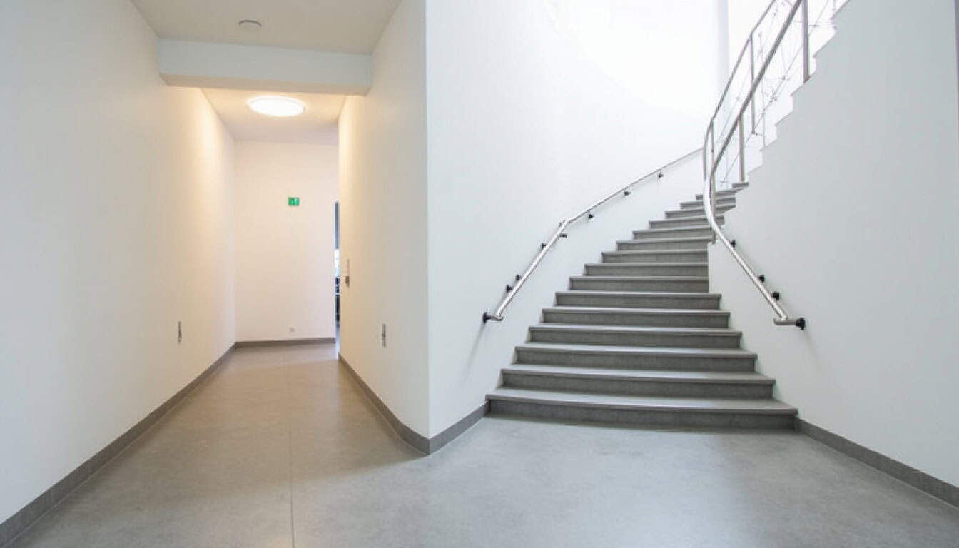 Monte-escalier installé dans un intérieur à Saint-Clair-du-Rhône, montrant le siège et le rail intégré